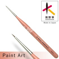Japan imported Nail parfait short color painting art drawing lace details Nail art bear bear field pen