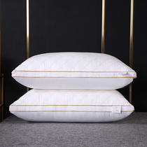 New pillow three-dimensional grinding star feather velvet pillow core comfortable single adult to help sleep cervical spine does not deform