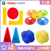 Tennis training field logo stickers marking objects training signs barrel hexagon obstacles whole set of Odier