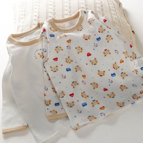 Autumn and winter new childrens clothing little boy children Baby Cotton combed cotton cotton long sleeve top autumn clothes base shirt bear