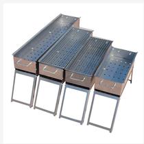 ? Outdoor camping grill portable small household simple charcoal picnic grill mini grill