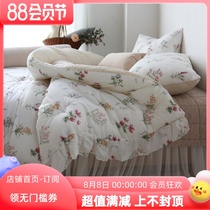 Spring Feeling~Delicate Lotus Flower by Modale contains core Korean quilting water washing spring and autumn air conditioning