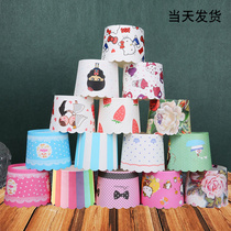 Large DIY Cup lampshade cupcake paper cup mold Hokkaido chiffon small table lamp accessories tool paper holder