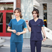 Hand wash clothes operating room work clothes women short sleeves brush hand clothes dental oral surgery clothes long sleeve male Doctor Nurse
