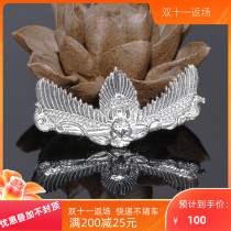 Sterling Silver Dapeng Bird B Dapeng Golden Wing Bird Pendant Silver Dapeng Golden Wing Bird Buddha Rosary Bead Accessories