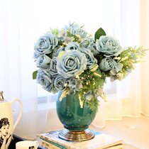 European creative home dining table decorations vase ceramic living room flower arrangement TV cabinet porch desktop furnishings