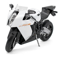 Welly Willy 1:10 KTM 1190 RC8 White Simulation Alloy Motorcycle Model Collection