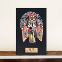 Dongfang Gongyi authorized cartoon Peking Opera character Facebook Q version pendant ornaments home decoration Zhang Fei