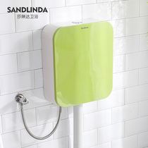 Water tank home toilet toilet squat toilet flush tank hanging wall type squatting toilet water tank fashion panel