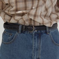 square houlest casual retro literature and art durable Puskin good quality student decorative pin buckle belt belt belt