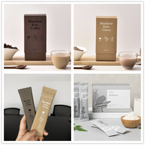 South Korea maxshow keto gold keto coffee cocoa Roots Meal Powder Satiety Food Breakfast Sprint