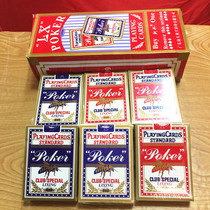 Poker domestic new festival supplies adult landlords card guests poker red and blue baccarat with brand