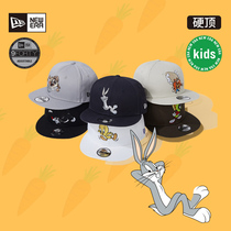 New Era New Era Autumn and Winter New Bugs Bunny Anime Flat-brimmed Sun Hat Boys and Girls Baseball Hat Trend