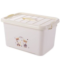 Clothing finishing thickened vehicle Kitchen Containing box Car with trunk Covered Plastic Storage Box in the trunk