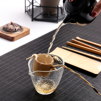 Handmade Natural Bamboo Root Tea Leak Tea Filter Bamboo Bamboo Hole Filter Utive Tea Accessories Creative Bamboo