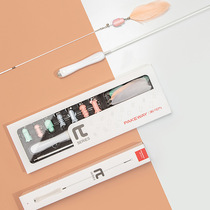 Small mustard multi - functional teasing cat stick infrared laser interactive cat toy set feather new 7 piece set