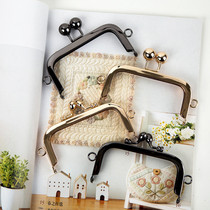 High-quality electroplating 10 5cm square glossy surface big beaded head flower buds with gold-free screw mouth gold sending drawings