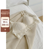 OllaBra method Lace Hook Flower Poly lingerie No steel ring to collect Breast Proof Saggy Bra Comfort Bra Woman