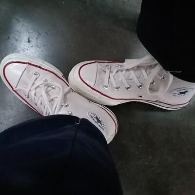 收到新鞋子我就很开心 ～