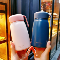 Insulation Cup Schoolgirl Cute Day Ensemble Water Cup Brief Freshener Korean version Childrens cartoon portable tennis red water glass