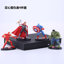 Steel USA Captain Cake Decoration Pendulum model Avengers Union birthday baking Decorative Toys Hands