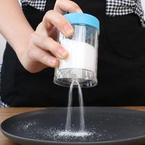 Salt spreader Quantitative multi-function pressing personality salt bottle Health control seasoning Kitchen safety container European style