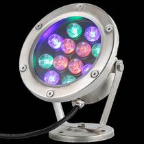 LED underwater lights pool underwater lights fish pond landscape lights fountain lights waterproof colorful spotlights fish tank lights swimming pool lights