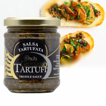 Italian imported Osa black fungus sauce black truffle 180g salsa giuliano tartufi