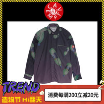 (5% off)CAVEMPT C E Japanese fashion brand digital sprite print loose ce shirt mens and womens coats