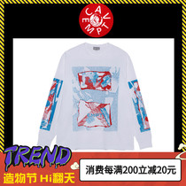 (Spot)CavEmpt C E 20SS CE Unicorn arm steam wave Japanese street base mens and womens long sleeves