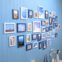 Print photos do photo wall bedroom wall decoration creative sofa background living room decoration wall photo album nail free