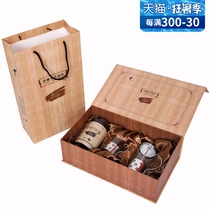 Xinzhai Yunnan small-grain coffee boutique iron Bika Lanshan flavor coffee powder filter Cup gift box Yunnan specialty