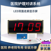 Hospital Pension Homes Month Sub-center Rehabilitation Center Old Age Apartment Health Care Emergency Calls LED Corridor Screen Double Face Cable talkback Call Suzuki System ward extension