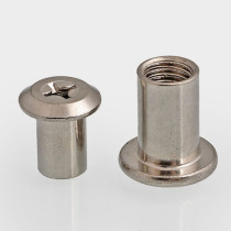 6mm cross through hole splint nut M8 plywood nut Furniture T-plate nut Butt nut Lock nut