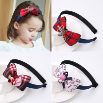 21 new children's hairband Korean princess cute hairpin girl super cute headband hairpin baby bow does not hurt