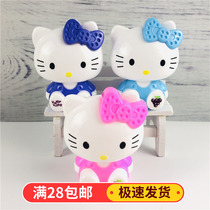 KT Cat Birthday Cake Decoration Pendulum with Baked Bacon Birthday Party Supplies