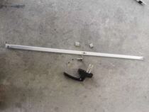 Broken bridge aluminum connecting rod Mute aluminum rod transmission rod 80cm 29T nail aluminum alloy door and window accessories mixed batch