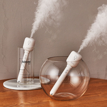 Sydney recommended Shu several vegetarian lollipop humidifier wireless USB charging mini portable small fog household mineral water mute bedroom car spray Office desktop humidification