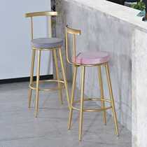 Net Red Oiron Art Bar Chair Bar Chair Creativity KTV Chair Folk Juku Milk Tea Shop Stool Café High Chair