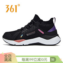 361 degree womens shoes 2019 winter sports shoes season lace-up non-slip comprehensive training shoes breathable socks shoes womens running shoes
