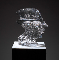 European abstract body art sculpture ornaments minimalist home soft decoration hotel simple modern transparent resin