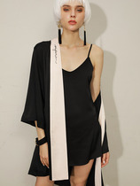 Suspender silk sexy pajamas female summer ice silk thin ins wind two-piece night dress bride bridesmaid morning nightgown