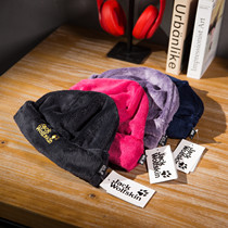 Autumn and winter warm and cold-proof coral velvet long velvet hat men and womens new ear protection outdoor sports hat winter cycling baotou hat