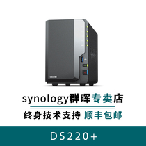 Synology NAS Network storage DS220 Enterprise two-disk office Private cloud host LAN Home hard disk server sharing Synology DS218
