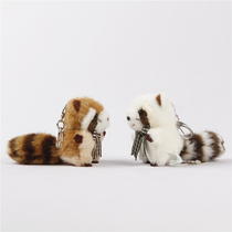 New Year gift Birthday gift Plush toy doll Couple big doll Cute Little Raccoon doll Keychain