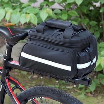 Bicycle tail bag Mountain bike bag Sichuan-Tibet cycling long-distance shelf bag polyester back pack bag bicycle equipment back seat bag