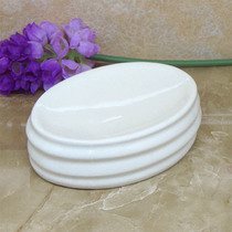 Ceramic soap dish Hotel small soap box handmade soap rack small size disposable small soap tray