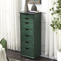 Rui Shio solid wood seven-bucket cabinet simple bedroom high cabinet living room European storage cabinet multi-pumping lockers Nordic