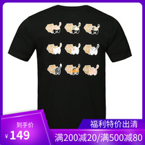 RockCloud Spring and summer dream back to Hollywood series sports short-sleeved crew neck cotton breathable T-shirt POLO