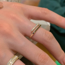 Send the ring ring exquisite fashion personality ring female niche design light luxury ring female ins tide cold wind